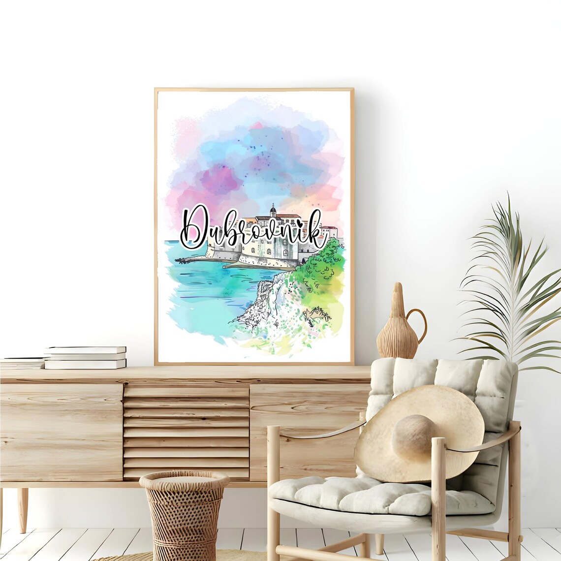Twelve World Cities Watercolor Travel Art Gallery Wall Poster - Image 2
