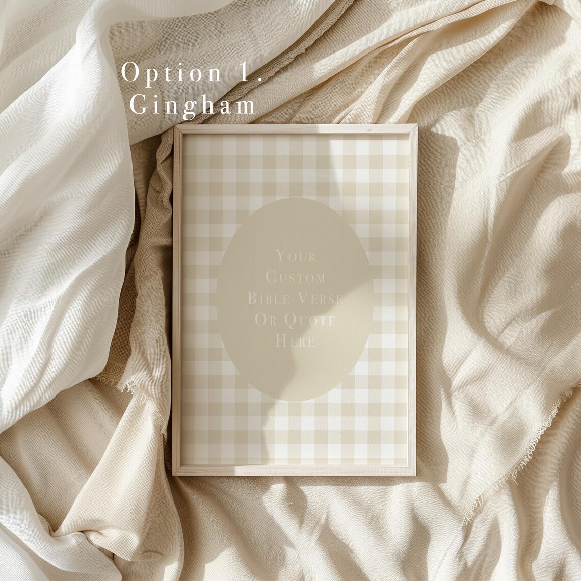 Custom Christian Nursery Wall Art, Kids Room Print - Image 5