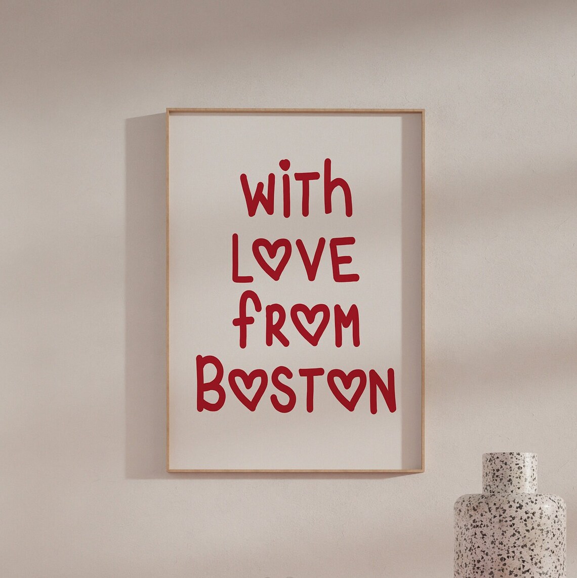 Boston Massachusetts Minimalist Travel Poster Print - Image 5