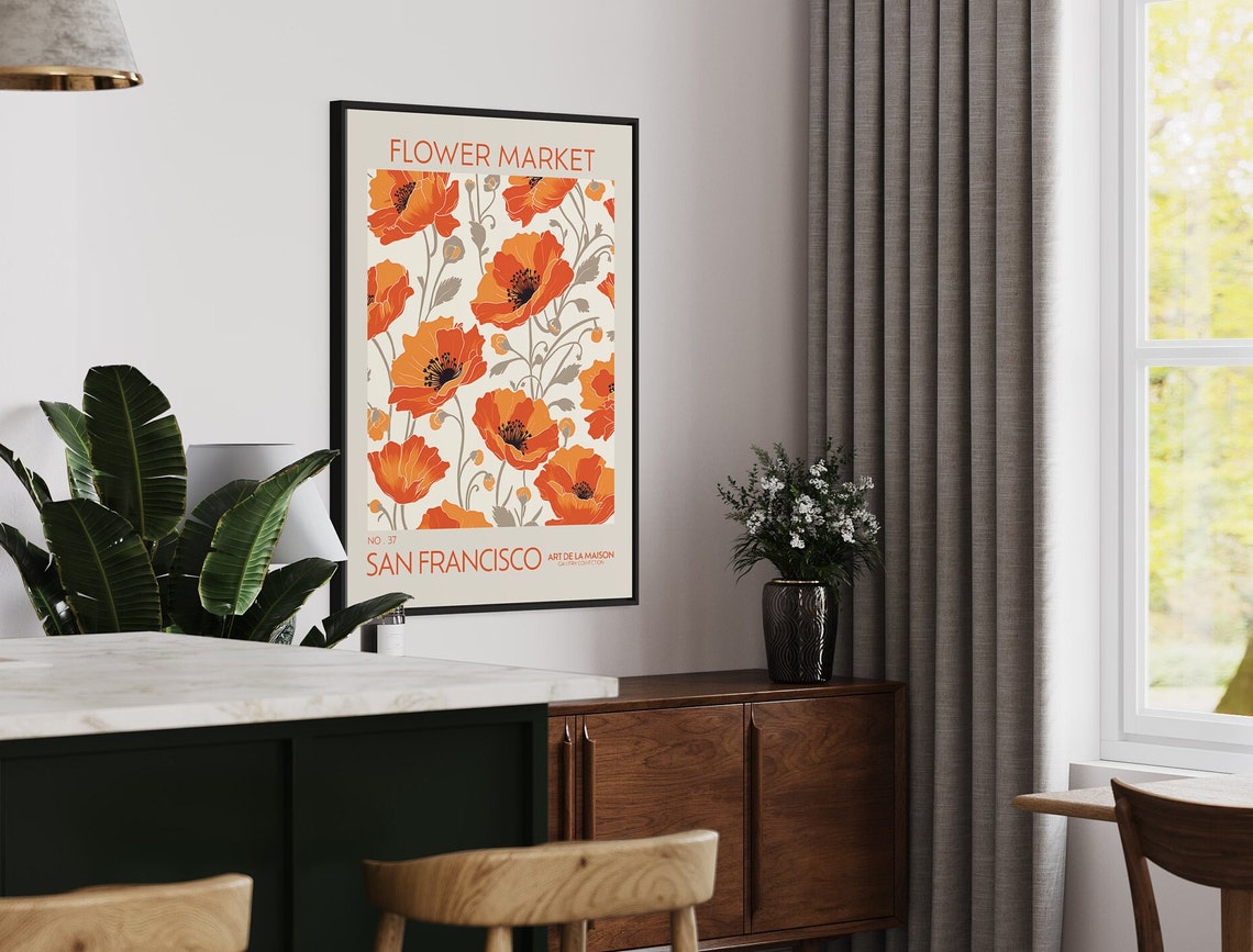 Matisse Flower Market Poster, Botanical Wall Art - Image 2