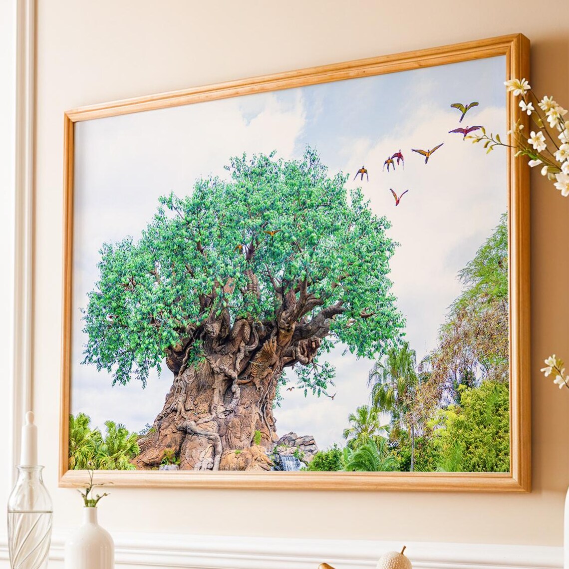 Tree of Life Animal Kingdom Disney Art Print
