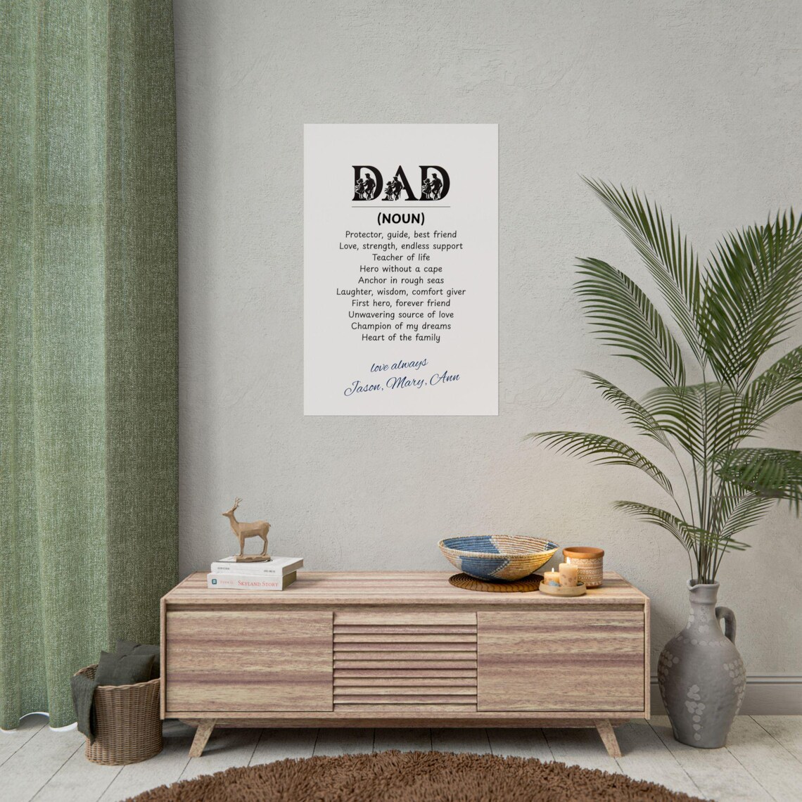 Personalized Dad Definition, Father's Day Gift - Image 3