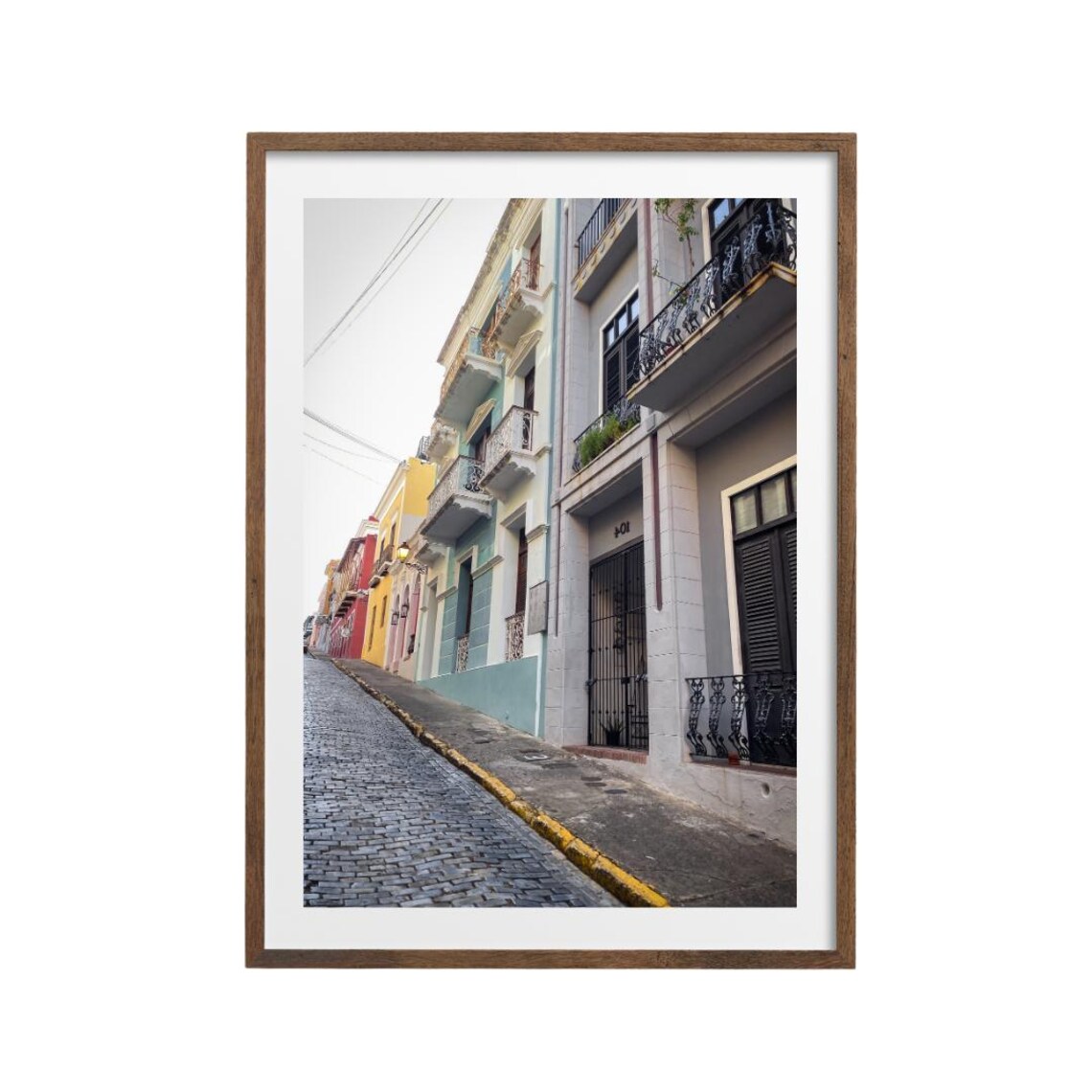 Old San Juan, Pastel Colonial Architecture