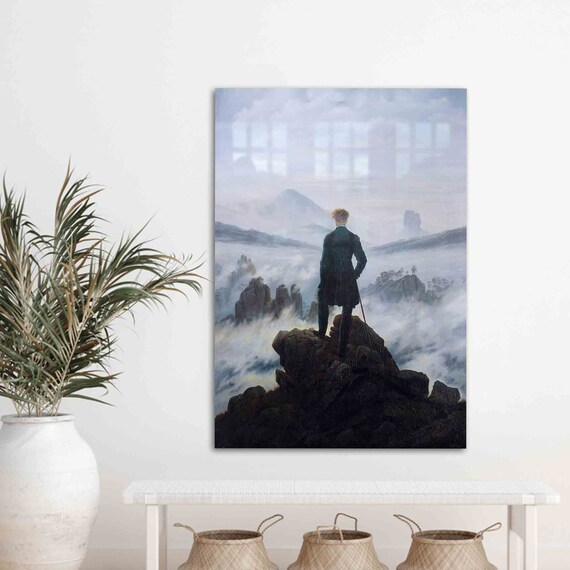 Caspar David Classic Man Art Print