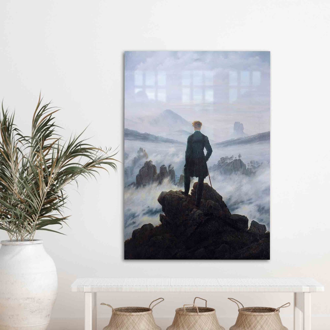 Caspar David Classic Man Art Print