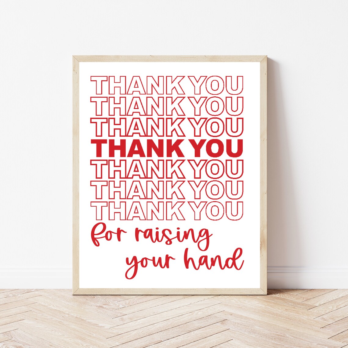 High School Classroom Retro Math Teacher Art Print