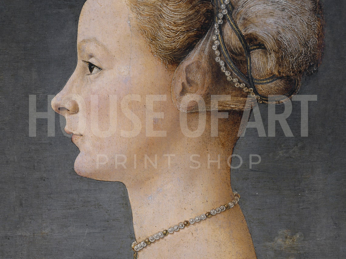 Frame Tv Art 4k Classic Portrait Of A Young Woman Oil Painting Vintage Female Artwork Antique Depiction Beautiful Woman - Image 2