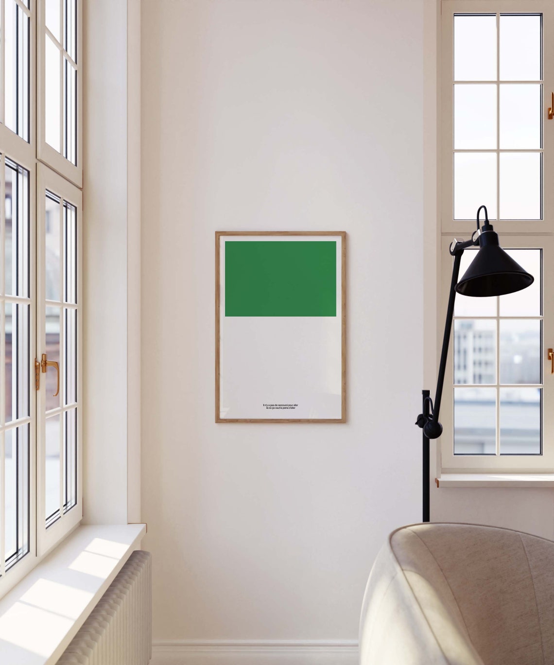 Green Poster French Poster Preppy Poster Best Selling Art Funky Wall Art Color Block Art Cheap Wall Art Green Wall Art Trendy - Image 3