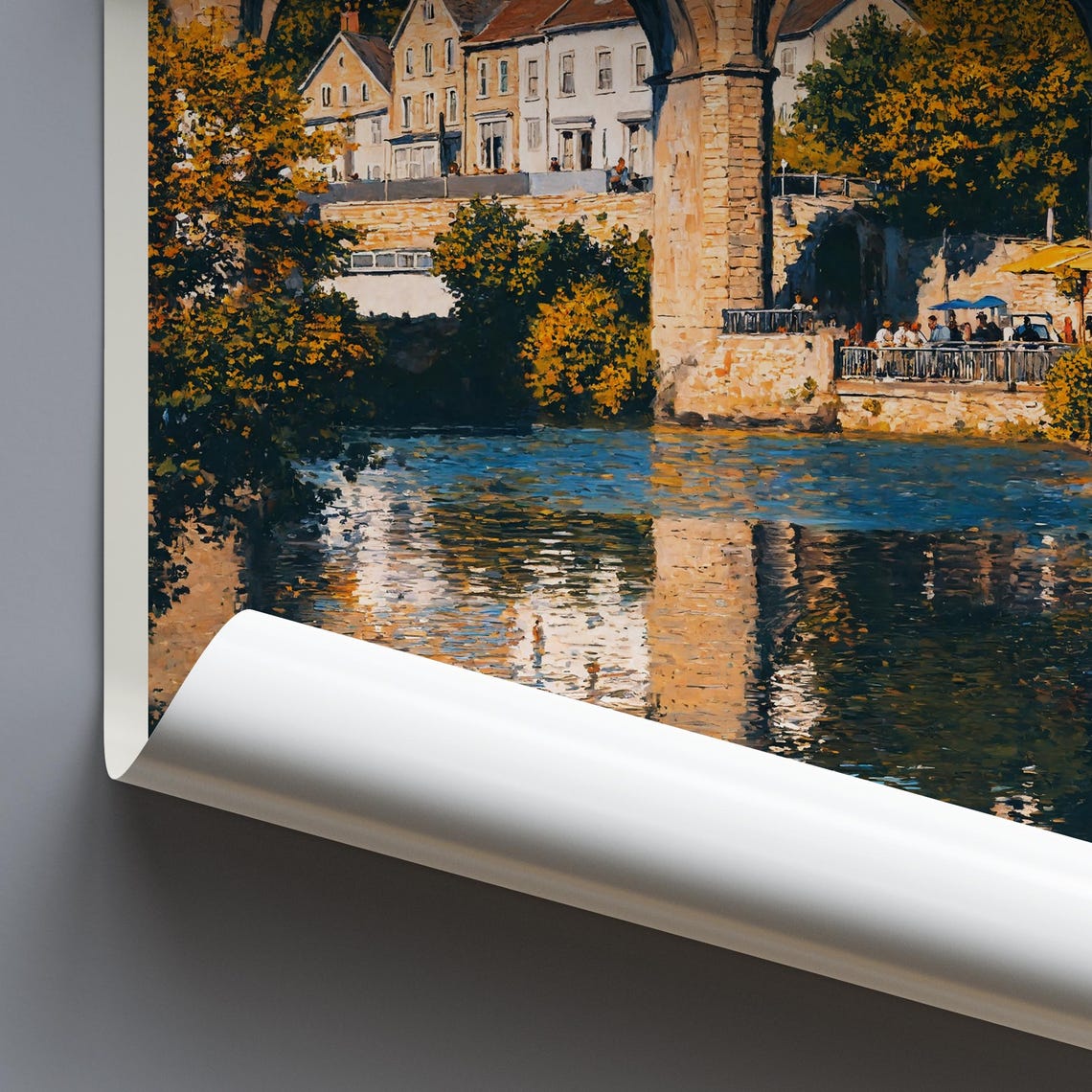 Knaresborough Travel Print Travel Poster Travel Wall Art Home Decor Gift Personalized Framed - Image 3