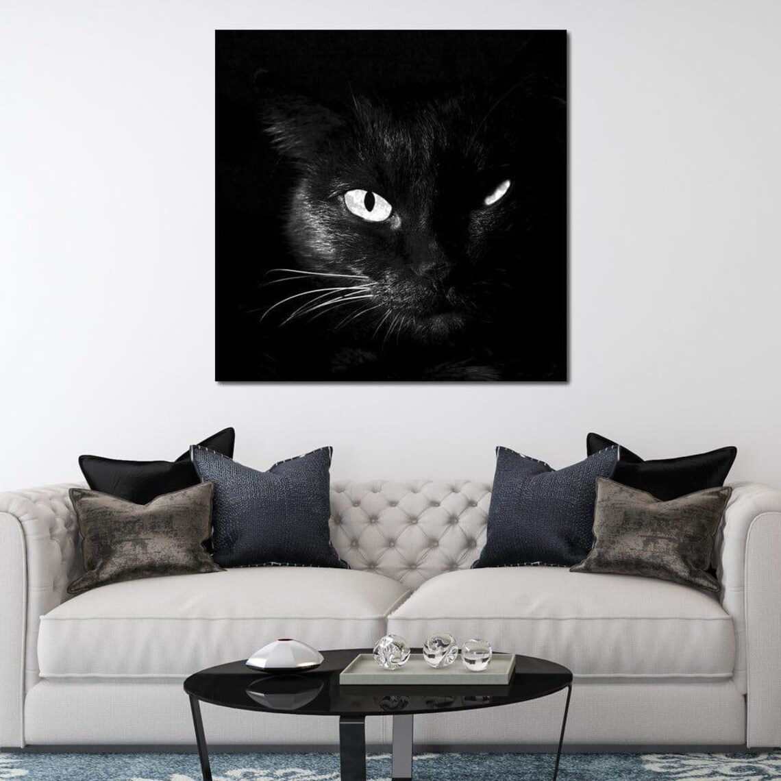 Black And White Cat, Minimalist Art Print - Image 2