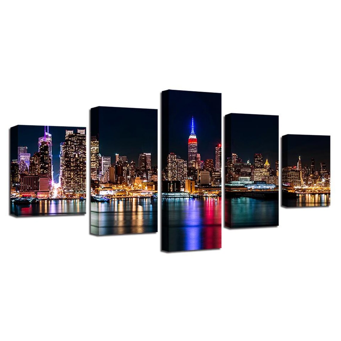 New York City Skyline, Cityscape Art Print - Image 3