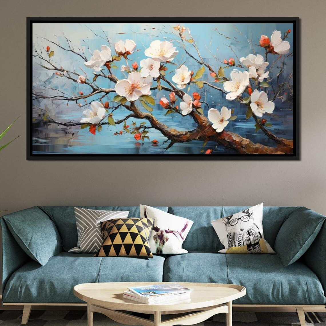 Blooming Tree Floral Wall Art, Spring Flowers - Image 3