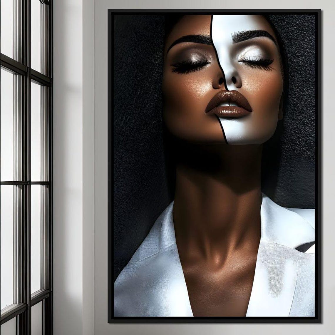 Radiant Duality Harmony Art Print