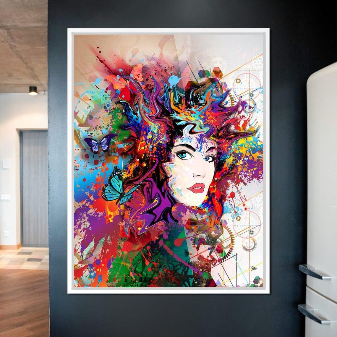 Psychedelic Portrait - Trippy Art