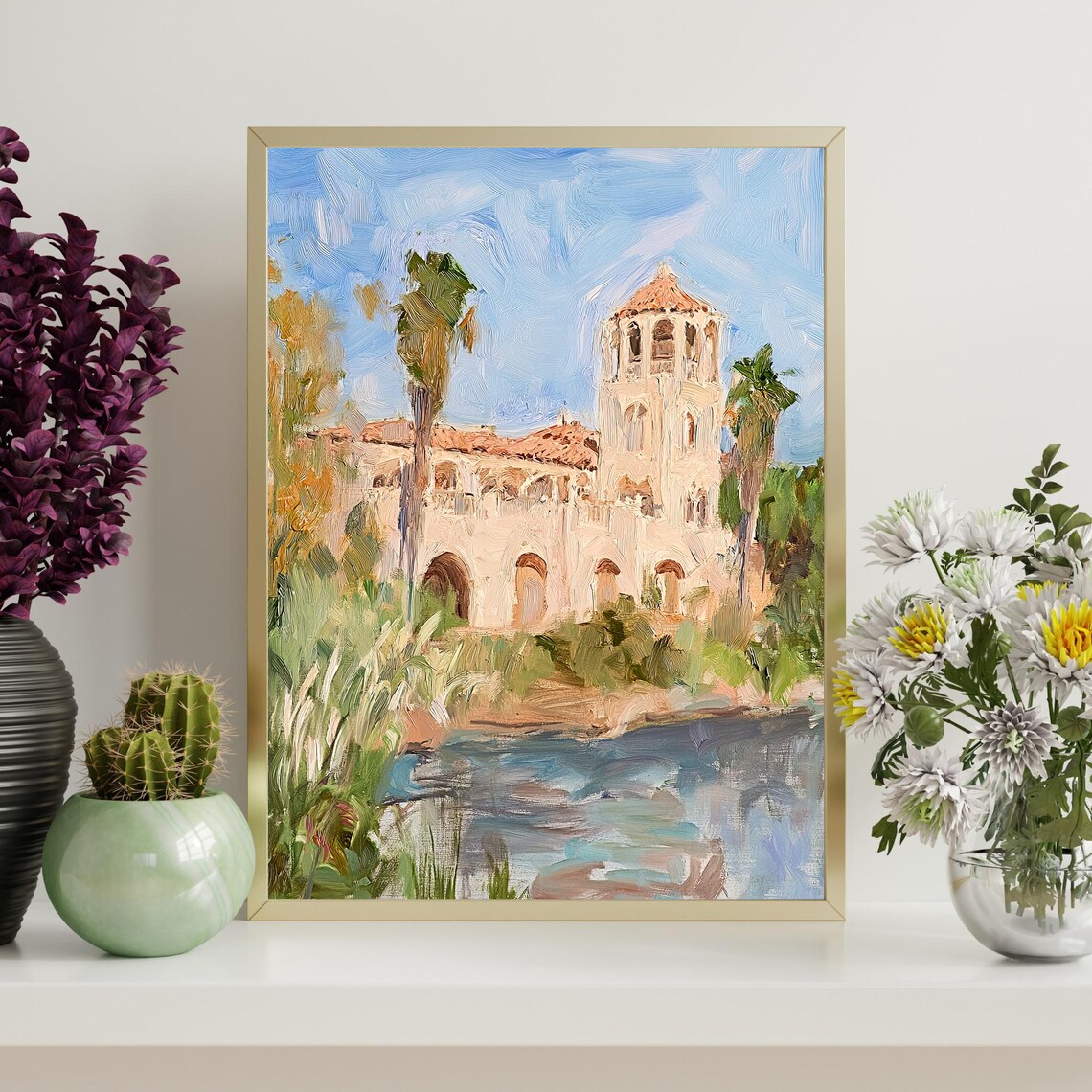 Riverside California Mission Inn Hotel Art Print - Image 4