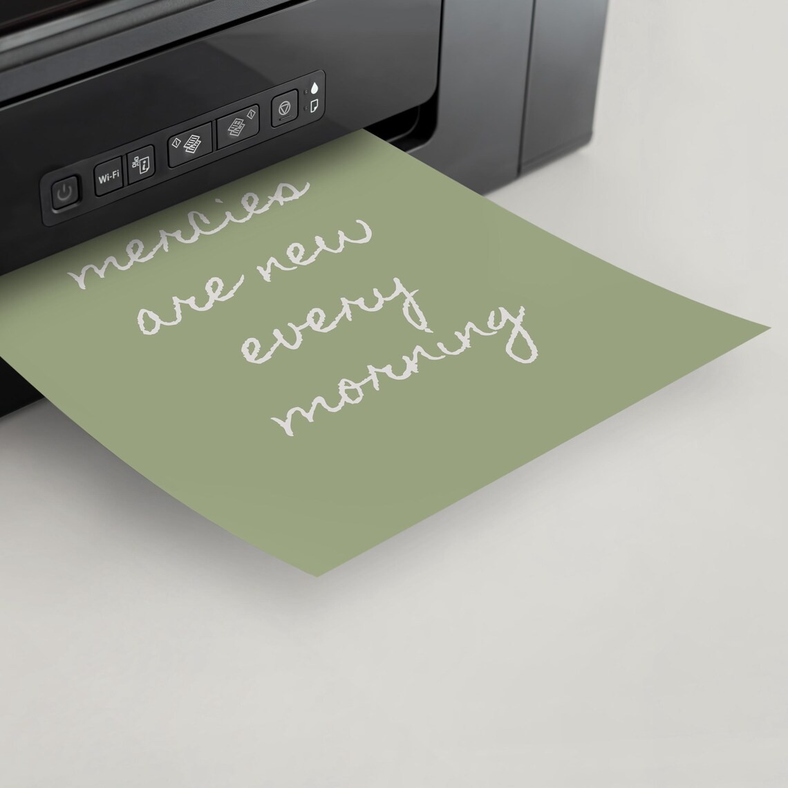 New Mercies Christian Bible Verse Art Print - Image 4