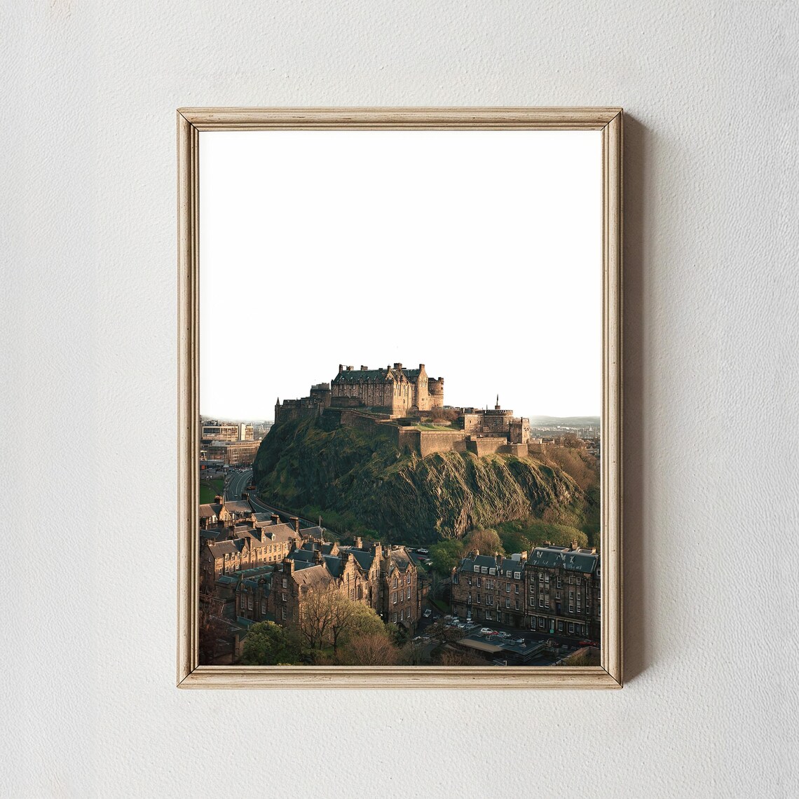 Edinburgh Castle Golden Hour Scotland Fine Art Photography Wall Art