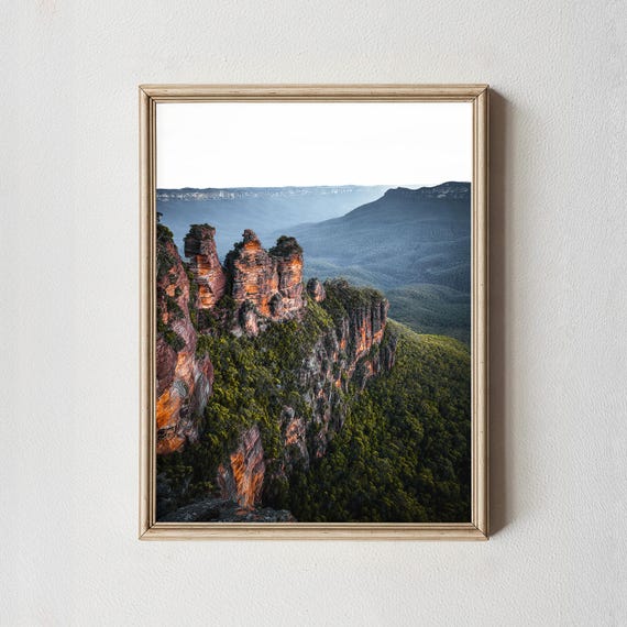 Blue Mountains Australia Print Three Sisters Fine Art Photography