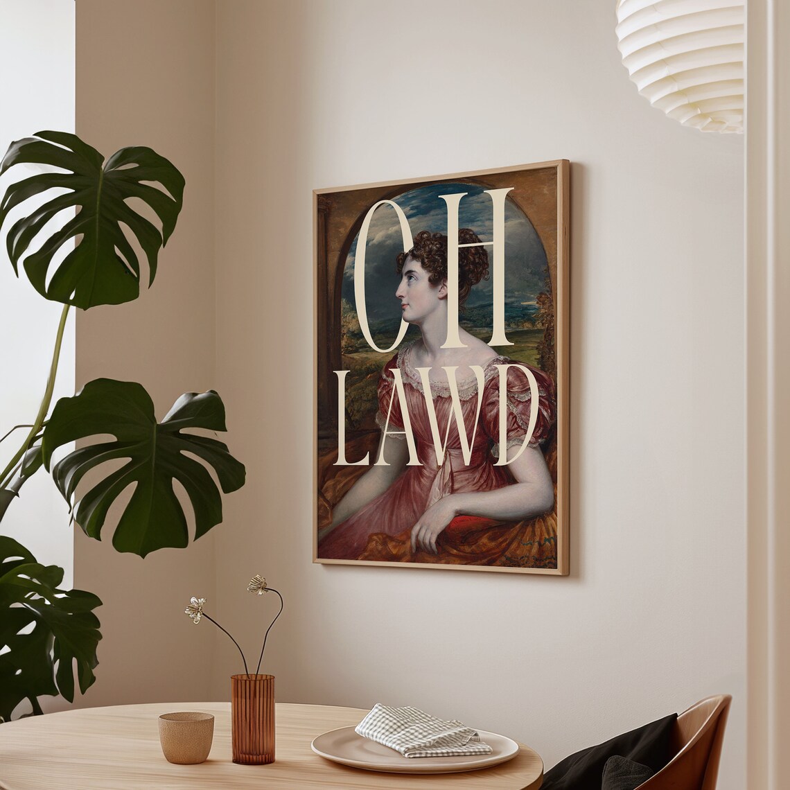 Oh Lawd Feminist Funny Quote Wall Poster Print - Image 4