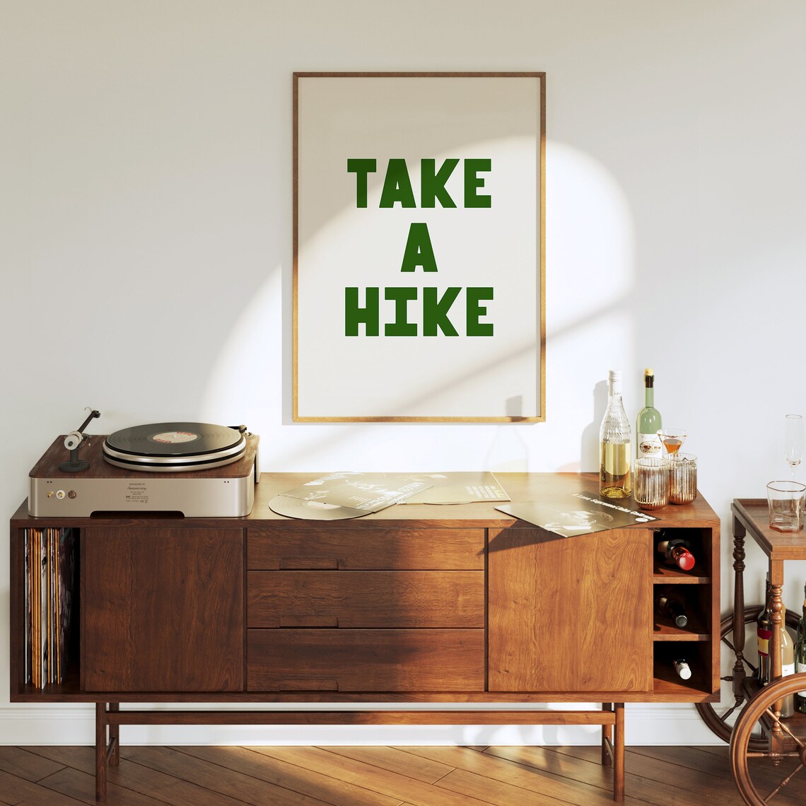 Take A Hike Poster, Cottage Kids Room Decor - Image 2