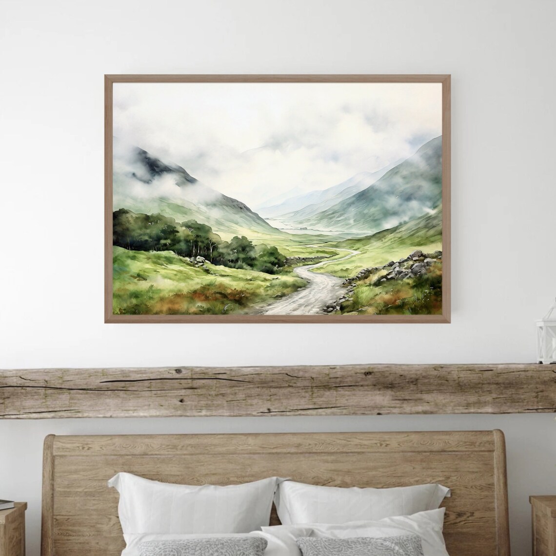 Irish Road Ring Of Kerry Landscape Art Print - Image 5
