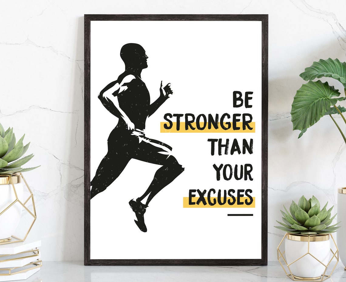 Gym Wall Art Gym Poster Gym Prints Gym Dcor Home Gym Home Gym Dcor Home Gym Poster Inspired Poster Fitness Dcor Motivation Art