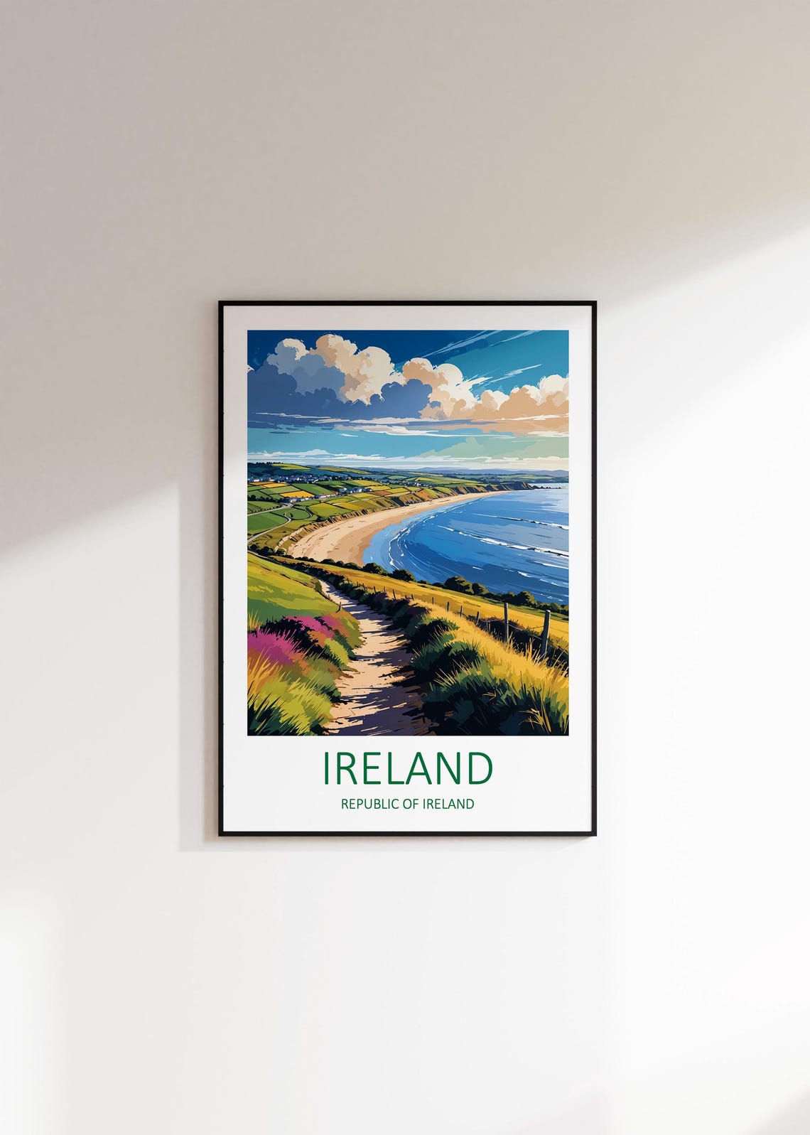 Ireland Print Ireland Gifts Ireland Travel Print Ireland Poster Ireland Art Print Republic Of Ireland Travel Gift Irish Prints - Image 3