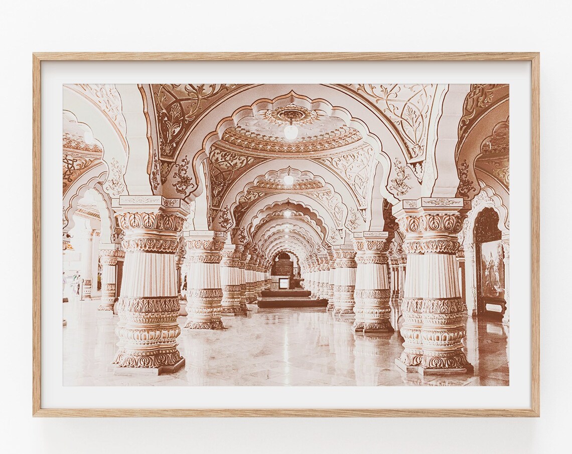 Mysore Palace India Travel Poster, City Print - Image 3