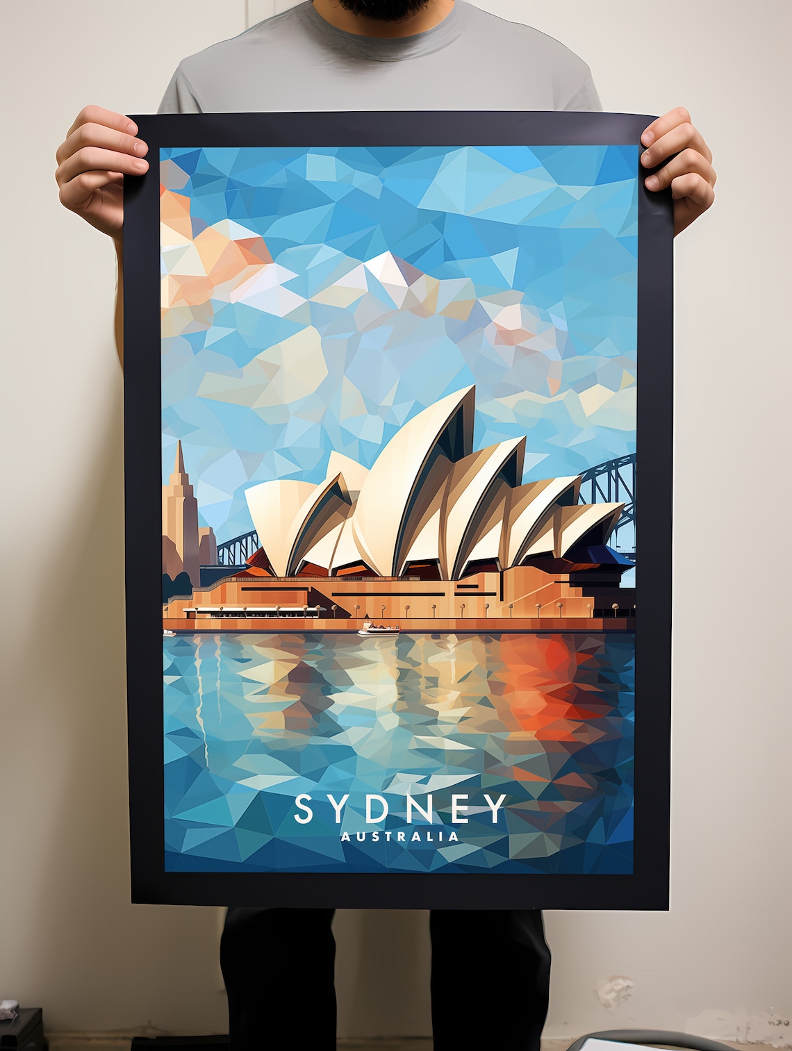 Sydney Instant Hanging Decor Travel Poster - Image 2