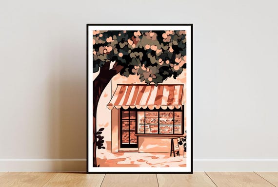 Candy Shop Poster Vintage Print Sweet Shop Wall Art Candy Art Poster Sweets Print Candy Candy Wall Art Vintage Poster Shop Poster