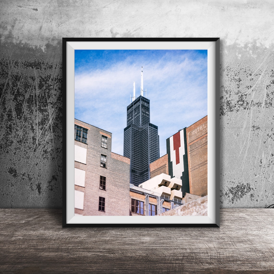 Sears Tower Chicago, Architecture Art Print