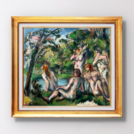 Paul Cezanne Bathers 1887 Fine Art Glice Sku 0234