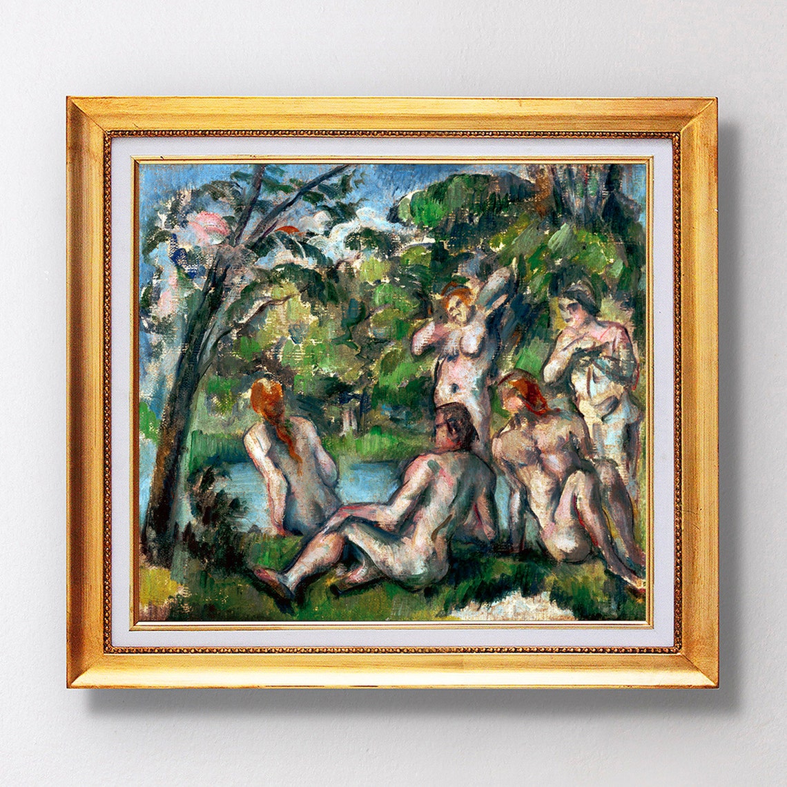 Paul Cezanne Bathers 1887 Fine Art Glice Sku 0234