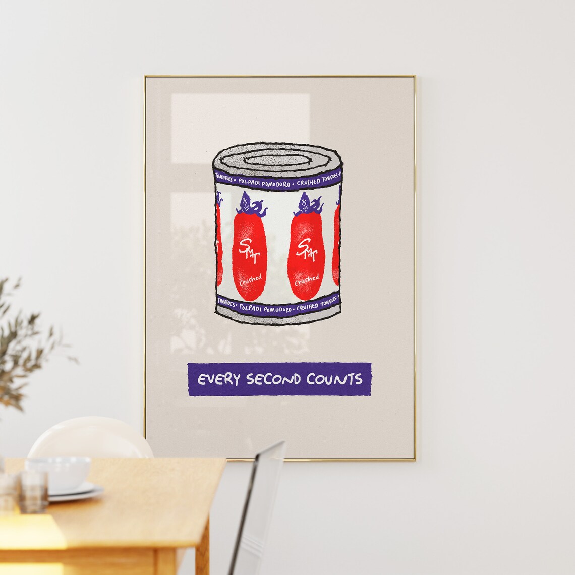 Every Second Counts The Bear Poster, MCM Style - Image 4