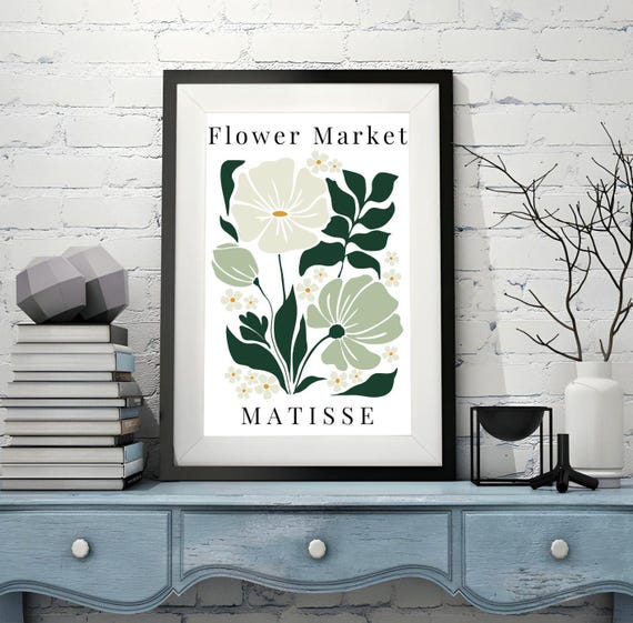 Henri Matisse Print Aesthetic Matisse Poster For Modern Gallery Exhibition Art Minimalist Neutral Wall Art Matisse Cut Outs Gift Idea