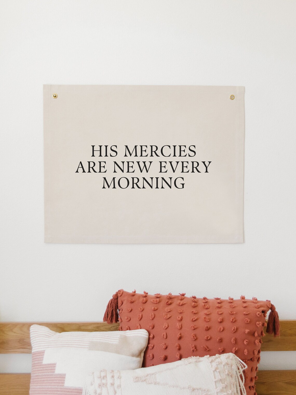 His Mercies Are New Every Morning Bible Verse Art Print - Image 3