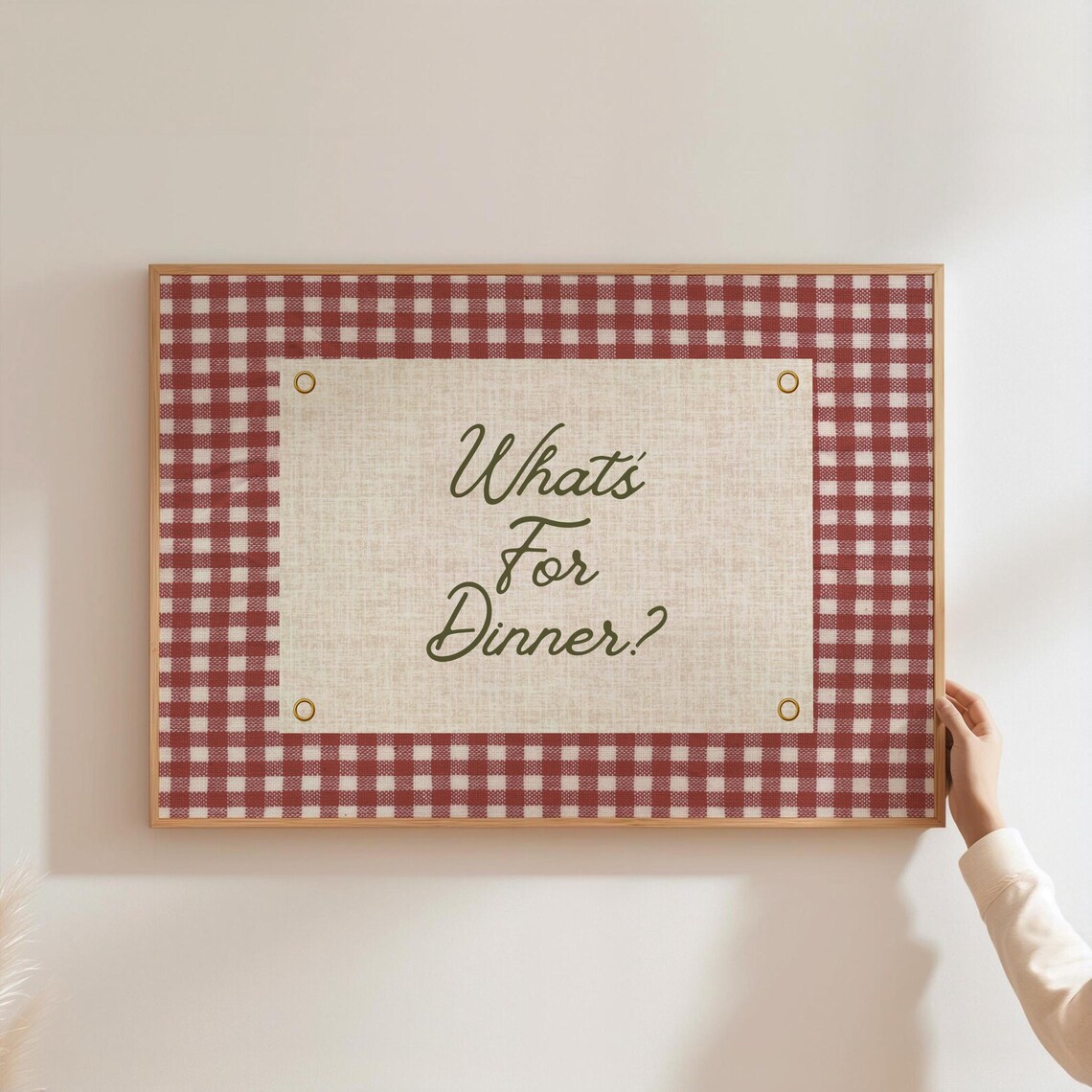 What's For Dinner Vintage Kitchen Art Print