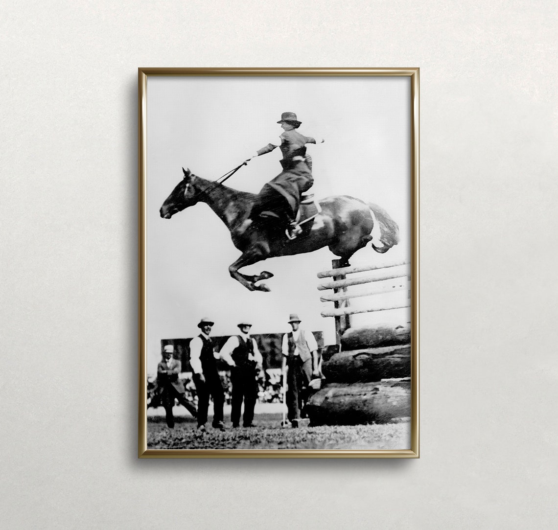 Cowgirl Wall Art Black And White Art Vintage Wall Art Wild West Photo Horse Wall Art Old Photo Wall Art