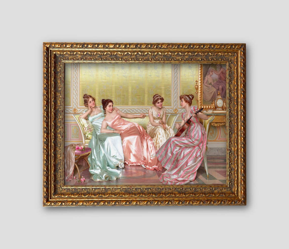 Vintage Victorian Women Art Print, Antique Portraits - Image 3