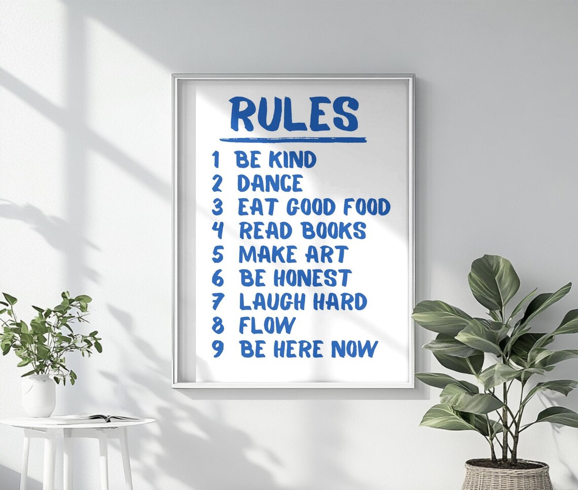 Minimalist Motivational Rules, Positive Life Quotes - Image 2
