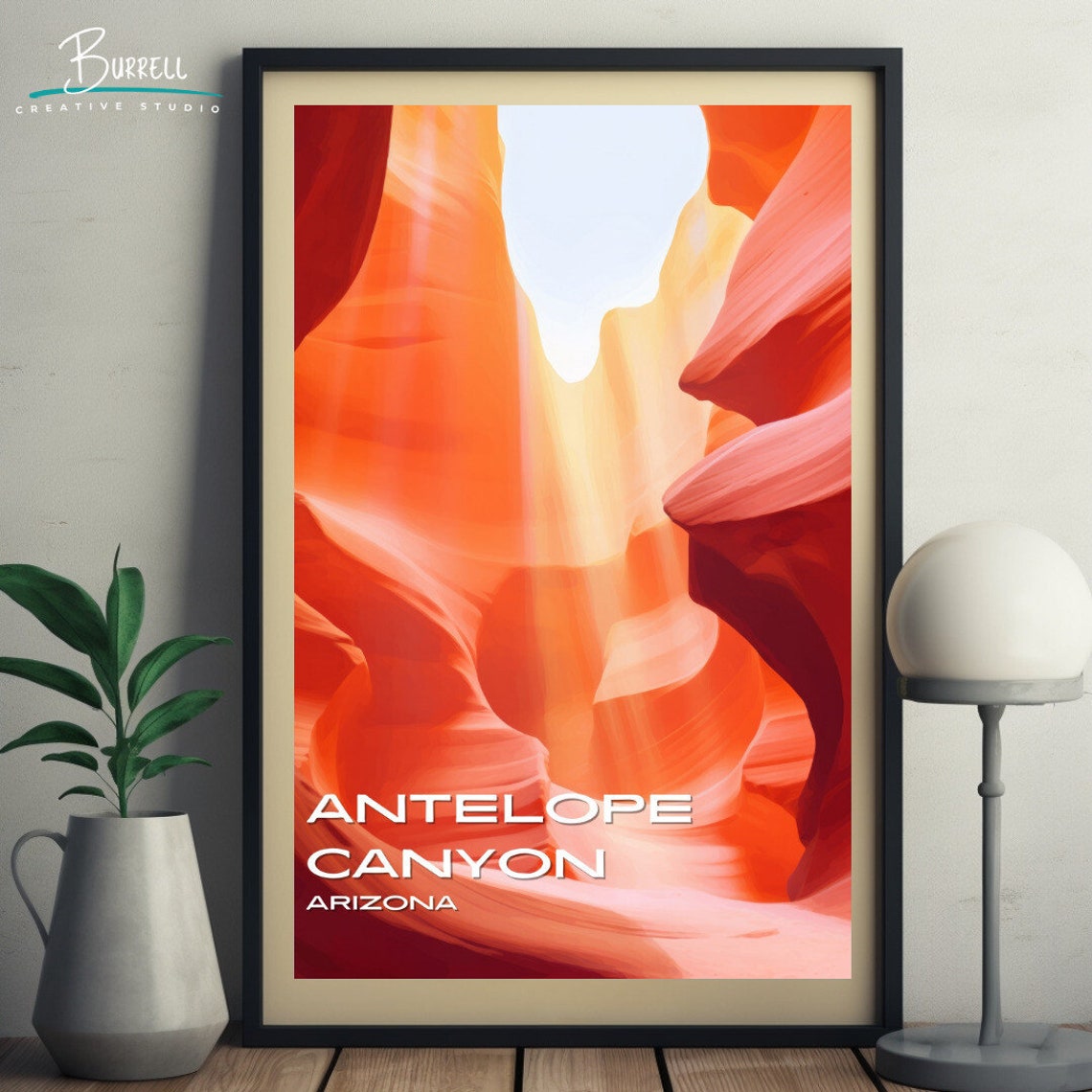 Lechee Arizona Antelope Canyon National Parks Wall Art Poster Print - Image 5