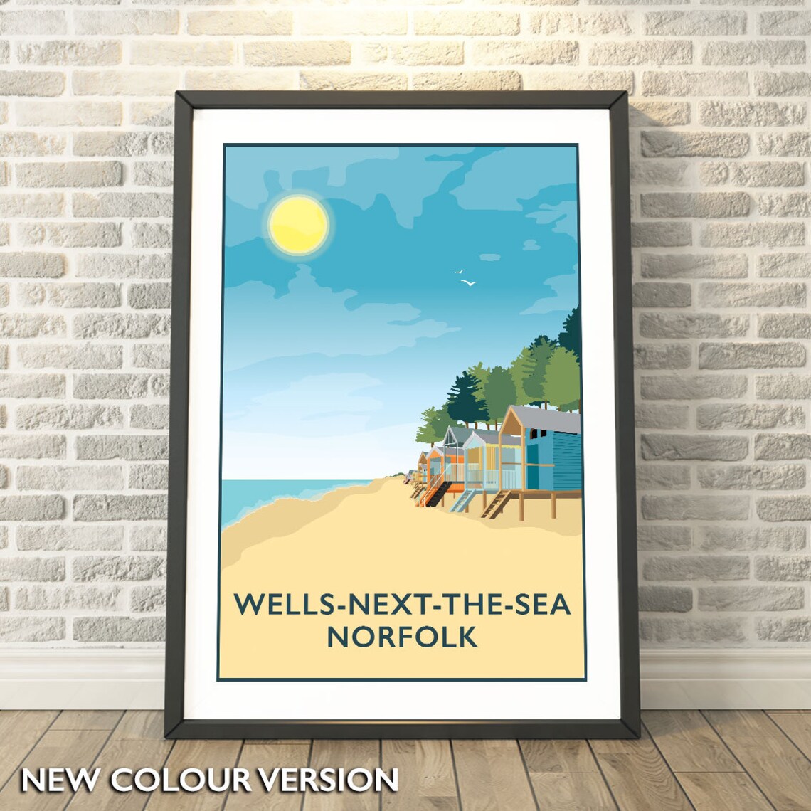 Wells Next The Sea, North Norfolk Travel Poster