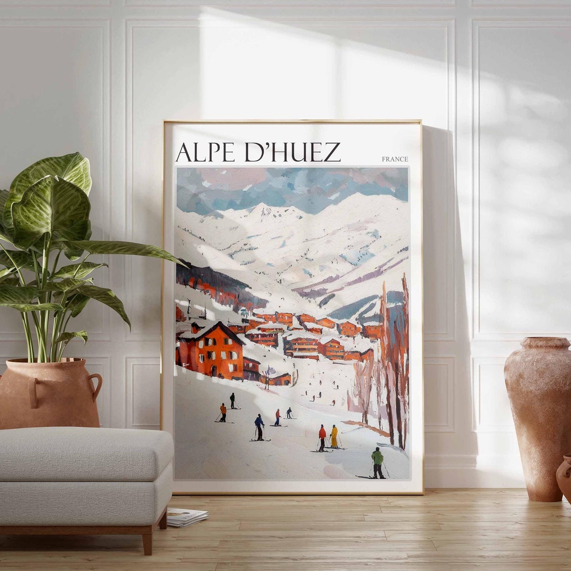 Alpe Dhuez Poster Cycling Poster Mountain Bike Poster Tour De France Poster French Alps Poster Sports Wall Art Alpe Dhuez Travel Art