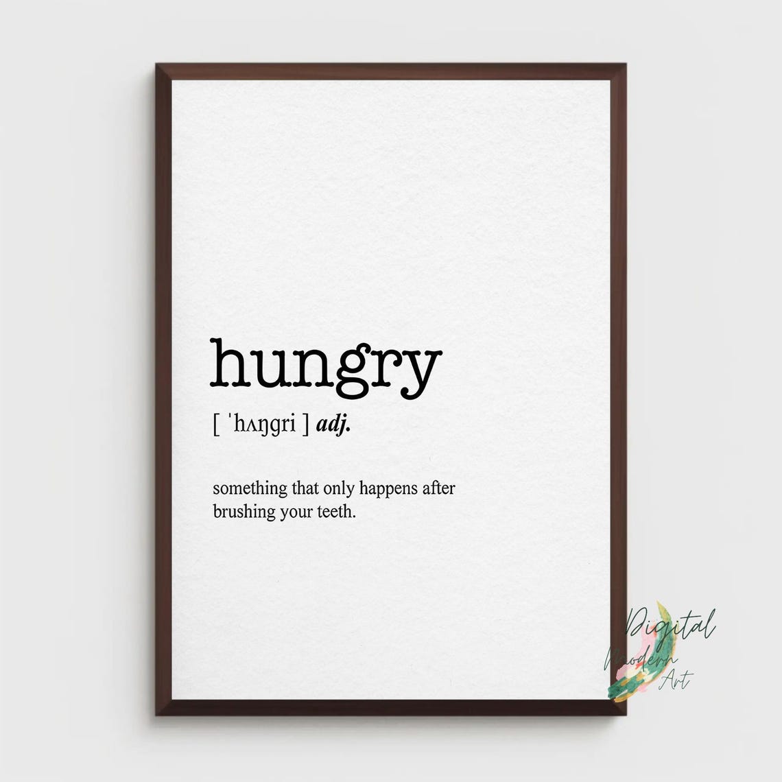 Wine Dictionary Definition Funny A Hug In A Glass Quote Art Poster - Image 2