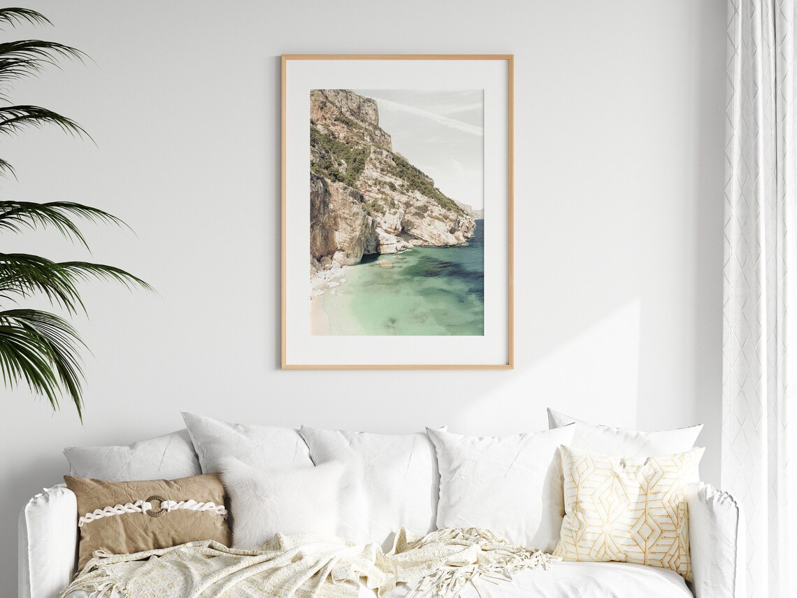 Naxos Greece Coastal Cityscape Travel Poster - Image 2