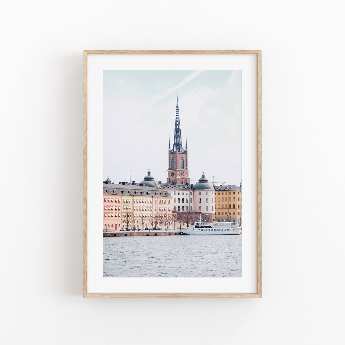 Sweden City Print Wall Art Print