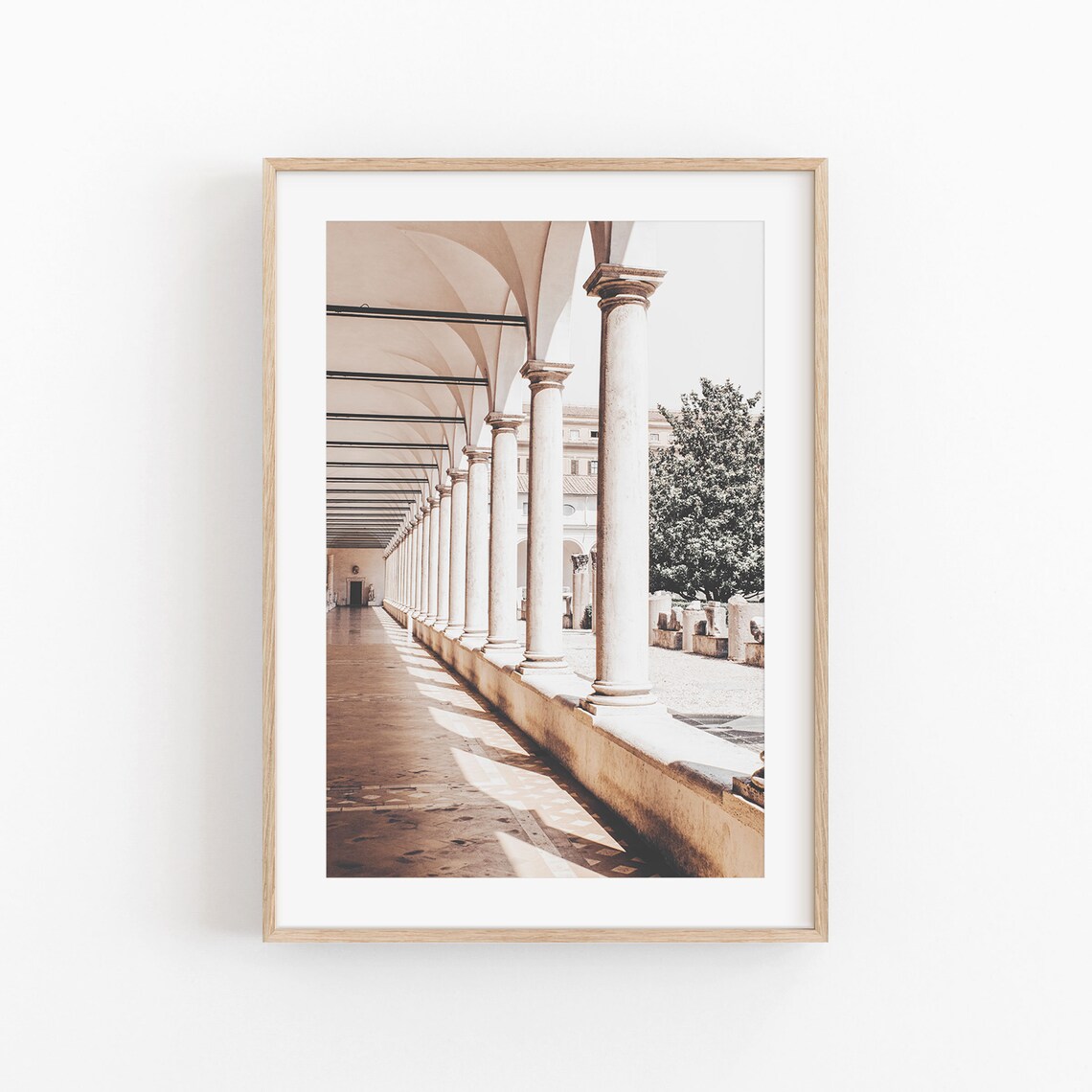 Arc Art Print, Modern Minimalist Travel Poster