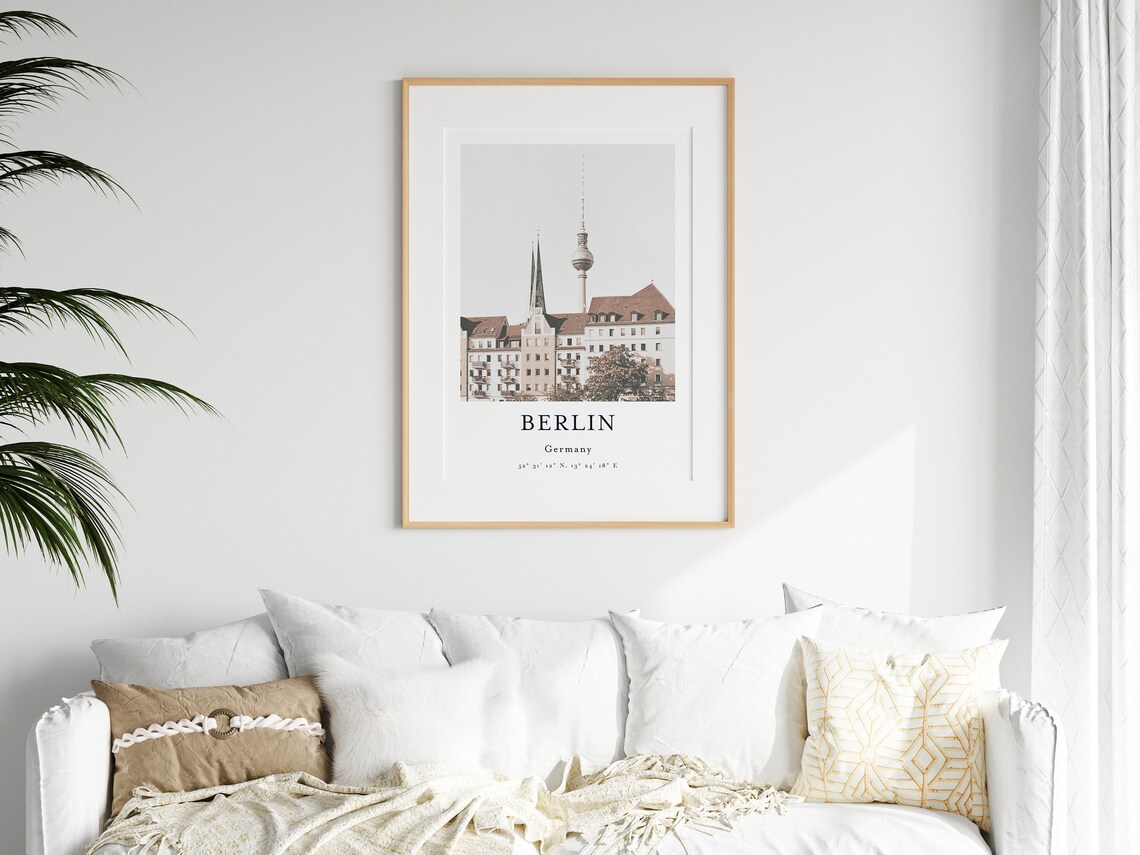 Germany City View Travel Poster, Cityscape Art - Image 2
