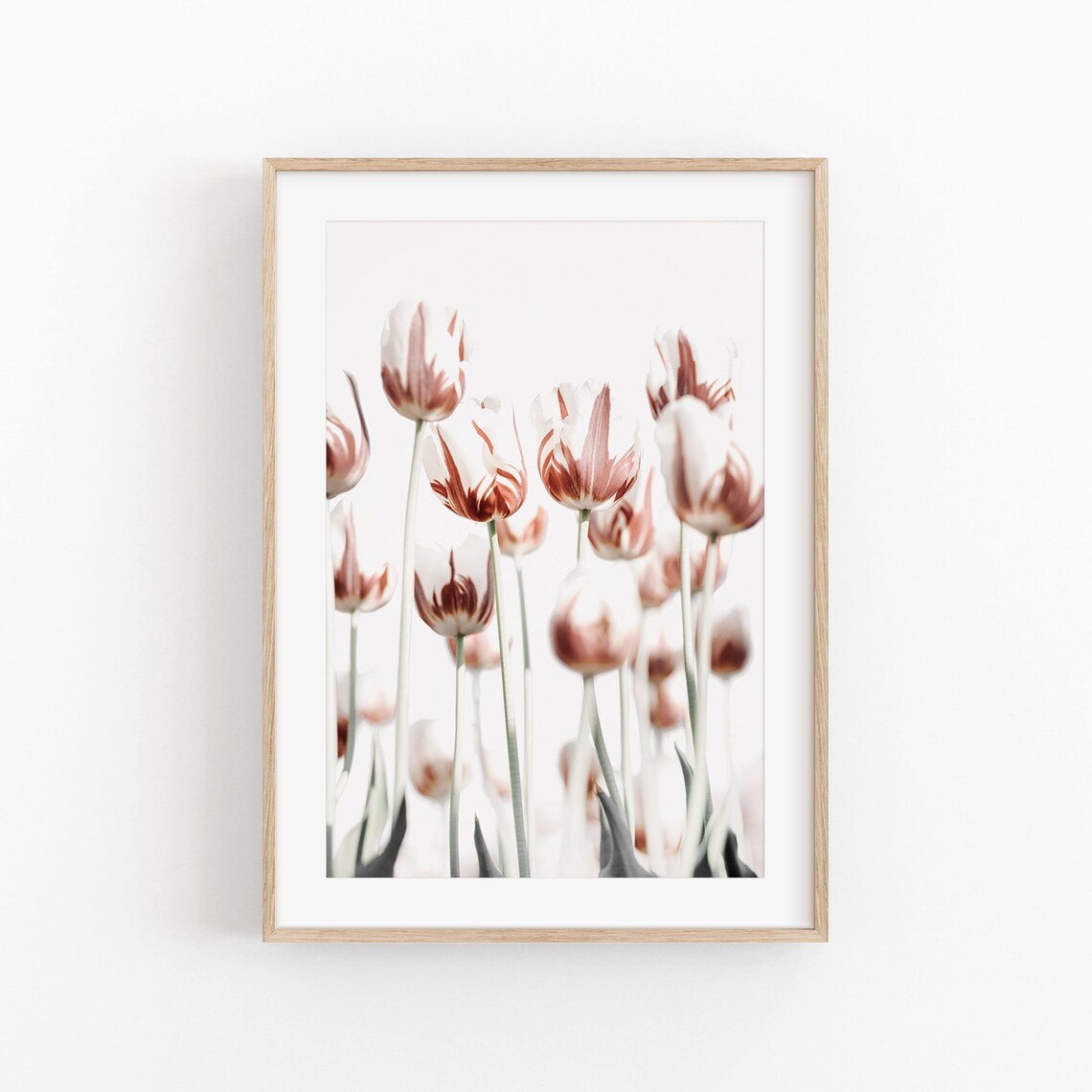 Botanical Wreath Art Print, Kitchen Herbs Decor