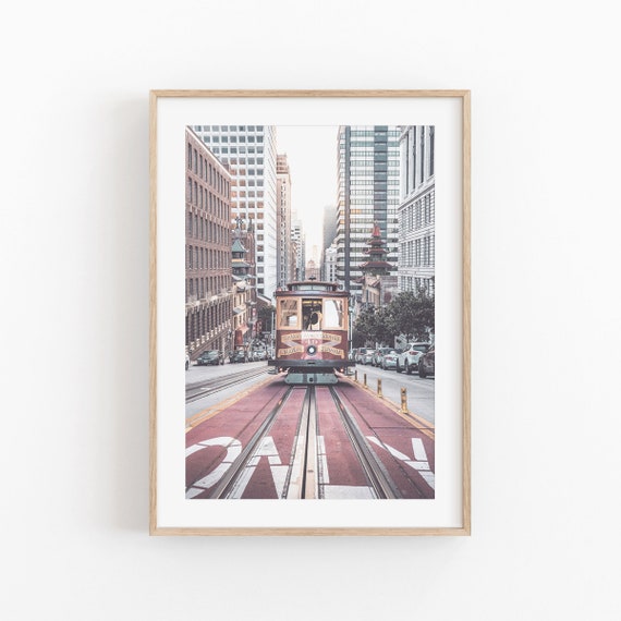 San Francisco Modern Minimalist Travel Poster